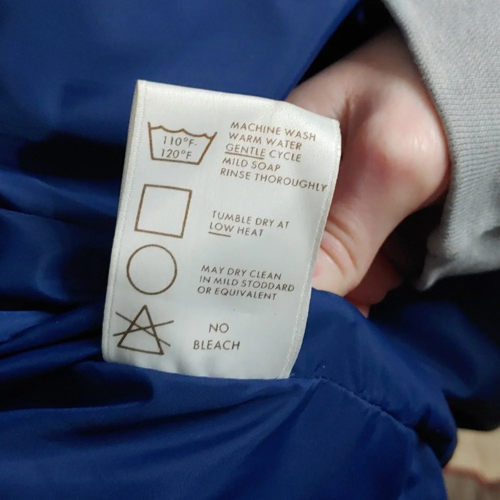 Vintage 90s North Face Goose Down Grey Puffer Coat Men's Size XL